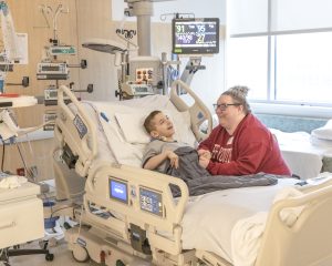 WVU Medicine Children's sixth floor tends to kids needing critical care, and their families